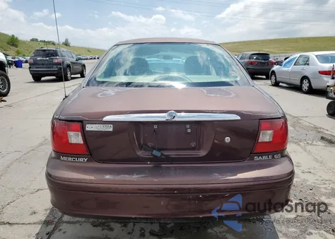 2001 Mercury Sable Gs from USA, damaged, VIN 1MEHM50U71G643668